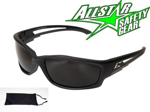 Edge kazbek polarized smoke lens safety sun glasses tsk216 w/ pouch motorcycle for sale