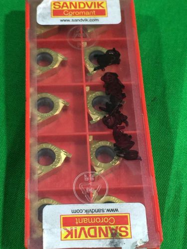 (10 PIECES) NEW SANDVIK CARBIDE INSERTS R166.0L 16MM01-300 60 ISO-3.0 INT R 1020