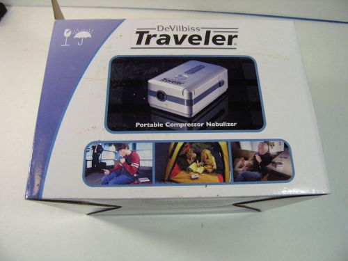 DeVilbiss Traveler Portable Nebulizer Compresser System Free Neb