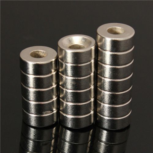 18pcs N52 Strong Round Magnets D12x5mm Rare Earth Neodymium Magnet with 4mm Hole