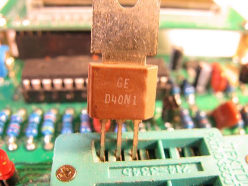 LOT of 3  D40N1 (GE) NOS (NTE171 xref) Si AF/video Amp TESTED - FREE SHIP USA/CA