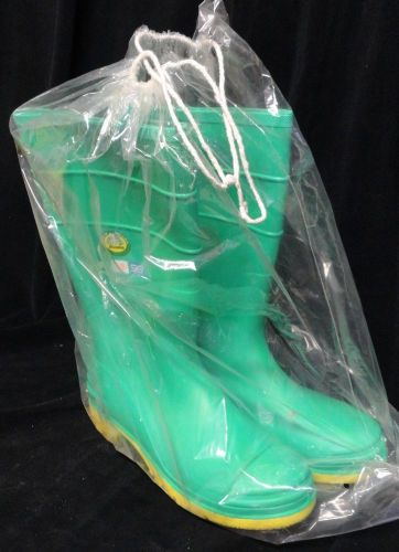 New 87012* onguard bata * sz 12 l * hazmax green 16&#034; pvc kneeboots w/ ultragrip for sale