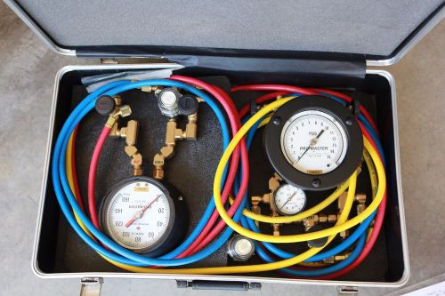 PROMASTER BACKFLOW  TEST KIT - Complete with case and paperwork