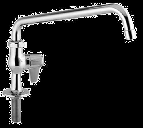 T&amp;s brass 5f-1slx14 equip faucet single hole 14&#034; swing nozzle for sale