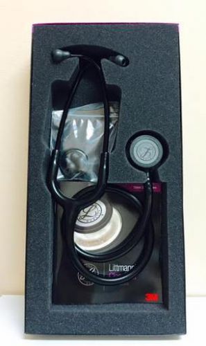 3M Littmann Classic III &#034;Black Edition&#034; Stethoscope  27&#034; Black Tube 5803