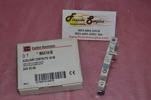 Cutler Hammer ADC Auxilliary Contact WAX1A1B 240v NEW