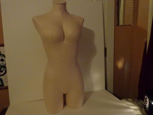 Victoria&#039;s Secret-LINEN TYPE~Female Full Torso Mannequin~Used  Store Display