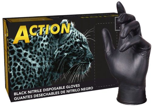 Shamrock 83014-XL-BX Nitrile Industrial Grade Work Glove, Powder-Free, Textured,