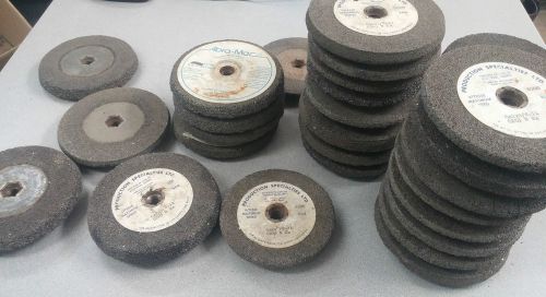 LOT (31) Grinding Wheels Abra-Mac, Production Specialties &amp; Others NEW OLD STOCK