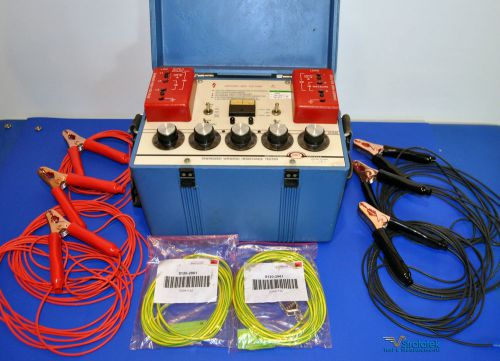 Biddle Megger 577500 3-phase Energized Winding Resistance Tester NIST Calibrated