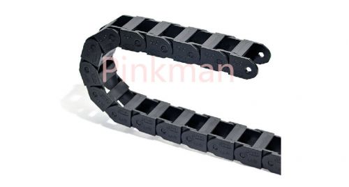 1000mm Cable drag chain wire carrier 10x15mm _Reinforced Nylon PA66