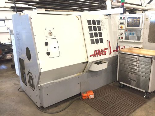 Haas hl 1 cnc lathe 1998 turrret, runs great, quiet spindle for sale