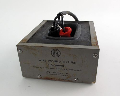 Rfl m5300 wire wound fixture for vibration transducers for sale