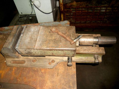 Pair of 8&#034; Heavy Duty Milling Vises, used on bot Horizontal Mill and Planer Mill