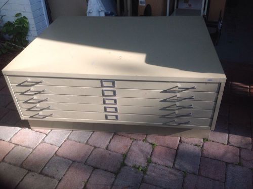 5 DRAWER FLAT/BLUE PRINT FILE CABINET by SAFCO Local Pick Up Tampa, Fl Only