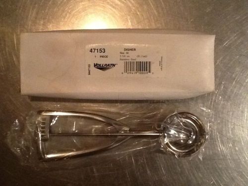 Vollrath 47153 Size 16 S/S 8-1/2&#034; Squeeze Disher Scoop