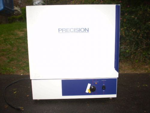 Precision Incubator 3EG - 512210878 Stainless Steel with Shelf Rails Thermometer