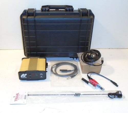 Topcon/Pacific Crest PDL4535 35 Watt, 450-470MHz Radio. New Accessories