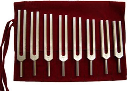 Solar Harmonics Tuning Fork Set for Healing &amp; Meditation