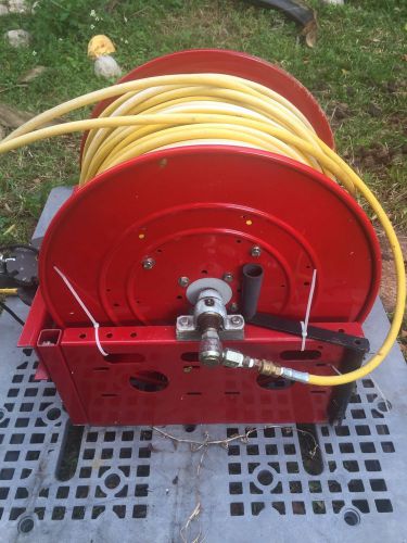 Reelcraft custom made dual hose electric reel