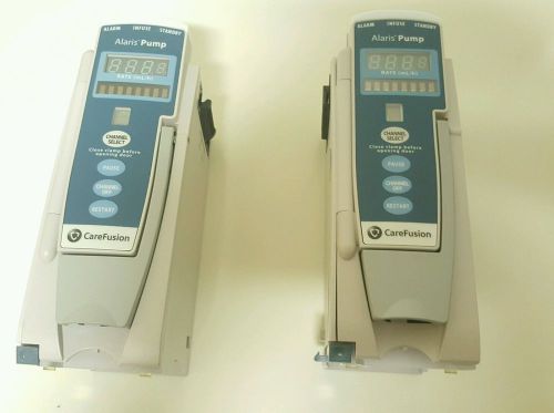 Alaris Series 8100 Series IPX1 Pump Modules IV Infusion Lot of 2