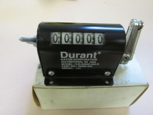 NEW Durant-Eaton 5-D-1-1-R  Stroke Counter 5 Digit