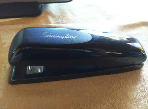 Vintage Swingline Classic 646 Full Strip Stapler Maroon Wine Burgundy