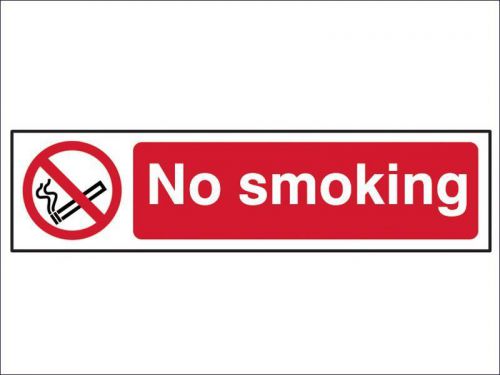 Scan - No Smoking - PVC 200 x 50mm