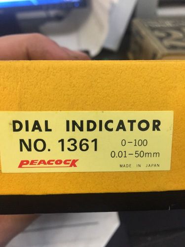 Peacock Dial Indicator 1361