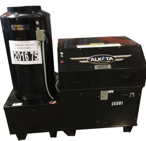 Used alkota 3304 hot water natural gas 5gpm @ 3000psi pressure washer for sale