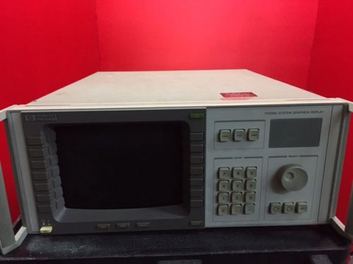 Hewlett Packard Keysight 70206A System Graphics Display *for parts*