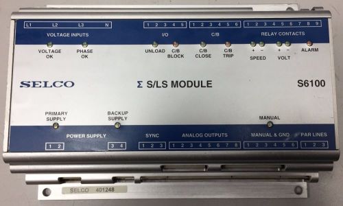 Selco SIGMA S6100 S/LS Control Module