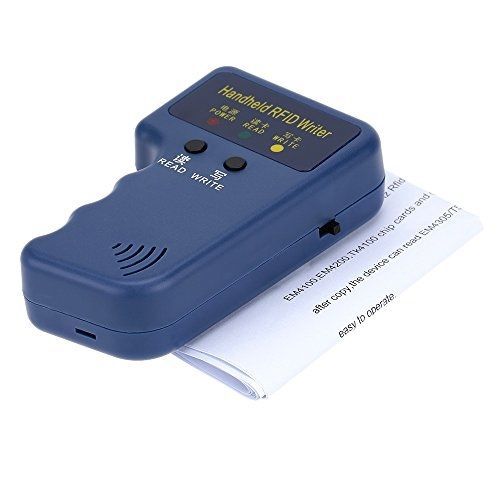 VODOZO Portable Handheld 125KHz RFID HID/ID Card Writer/Copier Duplicator