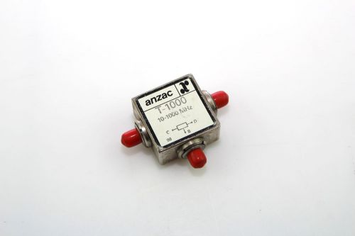 2 units of anzac t-1000 power divider / splitter 10-1000mhz sma for sale