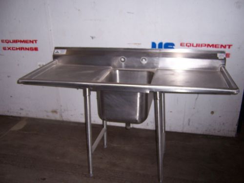 9360 ADVANCED TABCO 9-1-24-24RL STAINLESS STEAL SINK