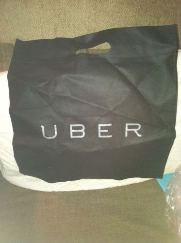UBER Tote Bag NEW Gift Bag Never used