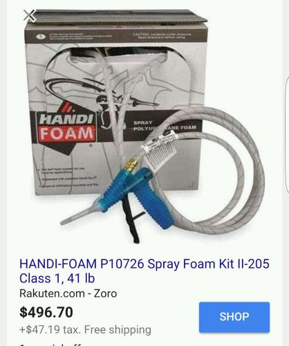 HANDI FOAM E84 1 P 10726 41.0 lb spray polyurethane