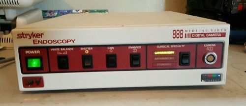 stryker endoscopy 888 video digital camera controller