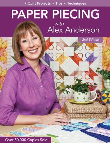 C &amp; t publishing-paper piecing with alex anderson for sale