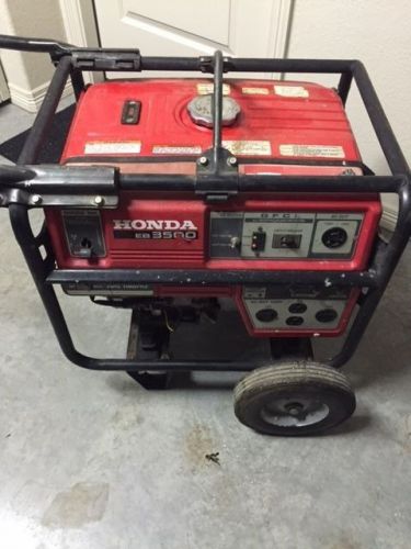 Honda EB3500 gas generator