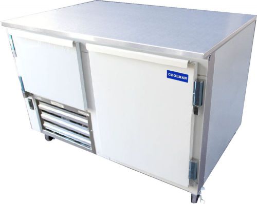 Coolman Commercial 1-1/2 Door Low Boy Worktop Freezer 48&#034;