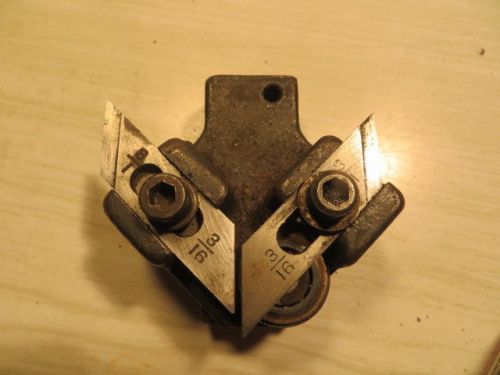 Doall band saw guide block assembly for sale