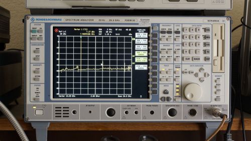 Rohde &amp; Schwarz FSEM30 B4-B5-B15 Spectrum Analyzer, 20 Hz to 26.5 GHz