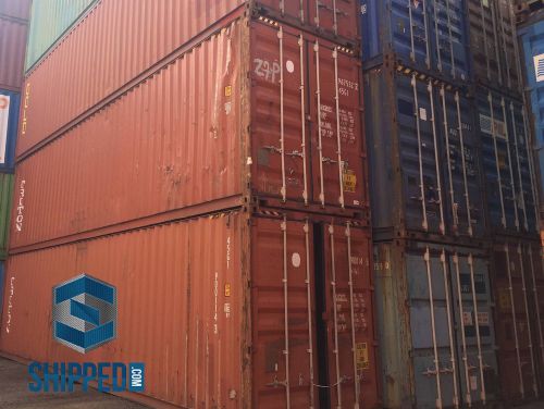 40&#039; high cube wind &amp; water tight (wwt) shipping container in ny / nj / philly for sale