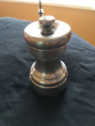 Pepper Grinder Polished Silver New York Atico Used