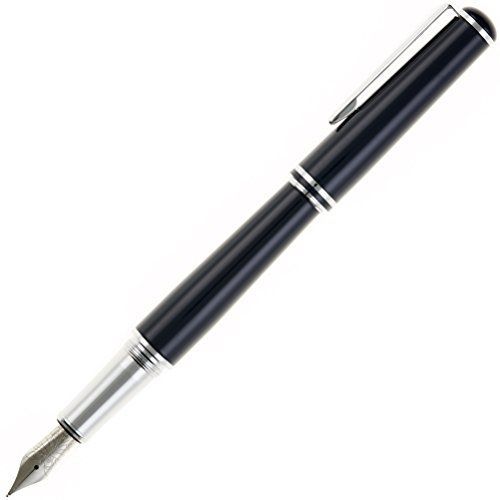 Nemosine Fission Fountain Pen, Medium German Nib, Navy (NEM-FIS-04-M)