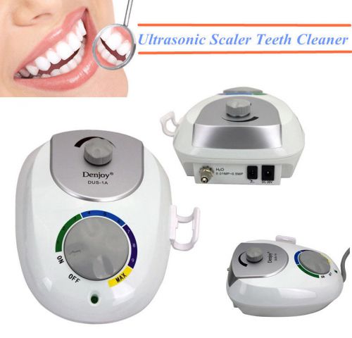 Denjoy Dental Ultrasonic Scaler Teeth Tooth Cleaner Piezo Scaler 5 Tips Attached