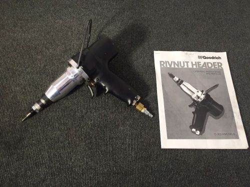 BF Goodrich Rivnut Header C302 Pneumatic Fastener installation Rivet Gun Tool