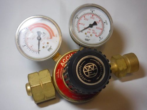 Acetylene welding gas regulator, western enterprises accu-trol rm-1-1 for sale