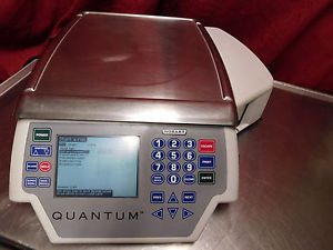 THROUGHLY CLEANED! Hobart Quantum Max deli Touch Screen Scale Printer 29252-BJ